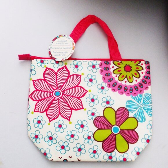 ๐ 3/$25 ๐ NWT Abbington Park Insulated Lunch Tote - Picture 1 of 6